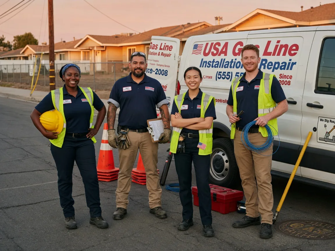 Gas Line Installation company in Middlebury, IN